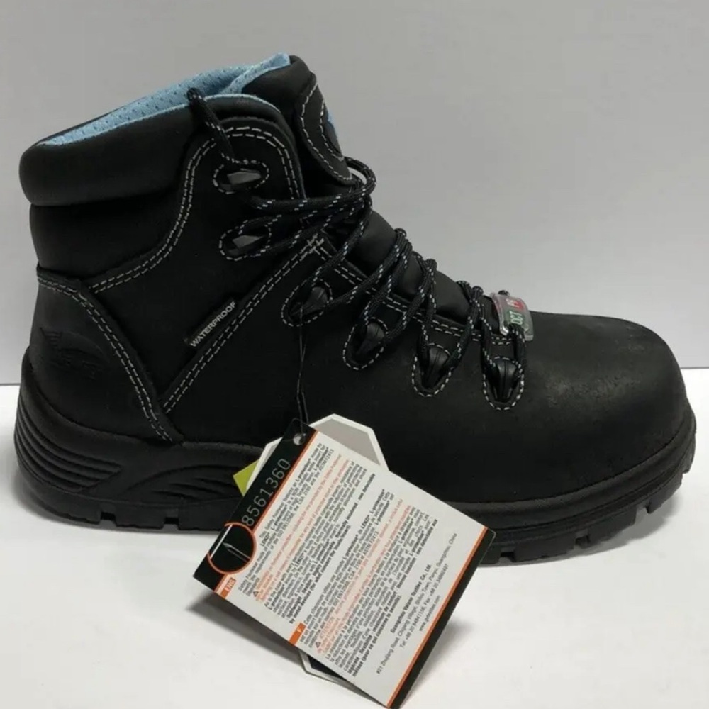 Avenger Womens A7127 Framer CT Boot Black Size 7.5 M